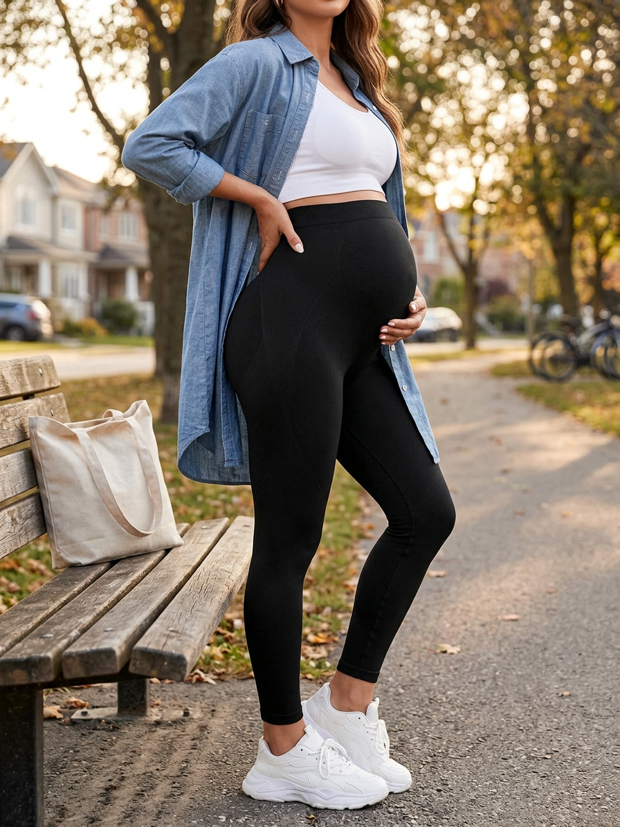 Schwangerschafts-Leggings